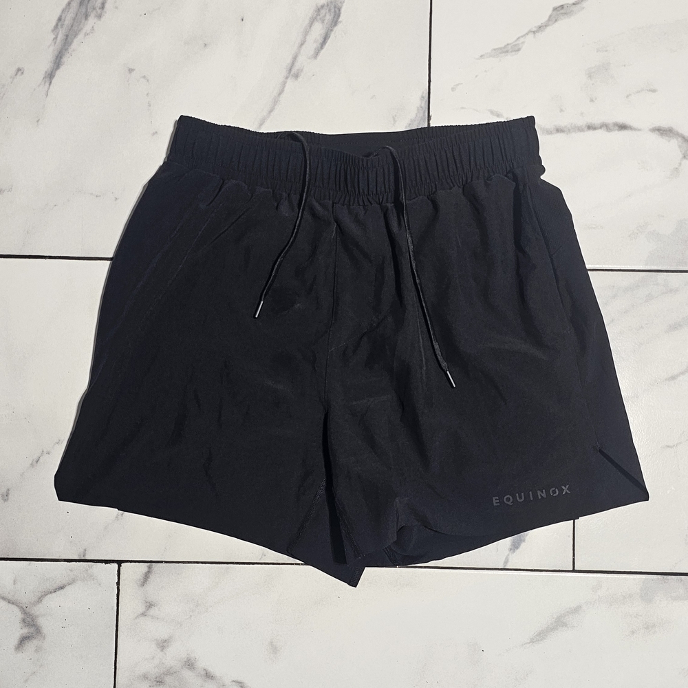 Equinox Black Athletic Men's Shorts